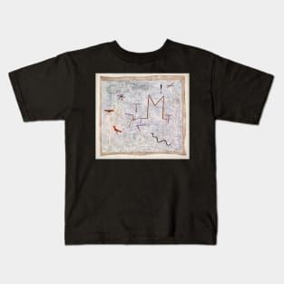 Garden gate K, by Paul Klee. Kids T-Shirt